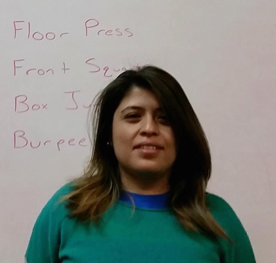 Read more about the article **CONGRATULATIONS LUPE SANTIAGO! Our May CrossFitter of the Month!**
