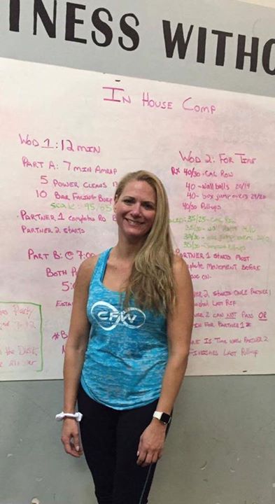 Read more about the article CONGRATULATIONS DEB STRICKLAND! Our November CrossFItter of the Month!